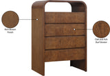 Catalina Brown Wood And Veneer Chest - Ornate Home