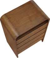 Catalina Brown Wood And Veneer Chest - Ornate Home