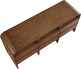 Catalina Brown Wood And Veneer Dresser - Ornate Home