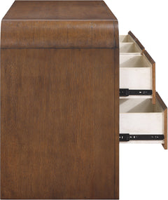 Catalina Brown Wood And Veneer Dresser - Ornate Home