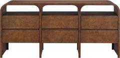 Catalina Brown Wood And Veneer Dresser - Ornate Home