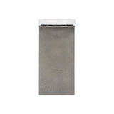 Catalina Graphite/White Plaster Console Table - Ornate Home