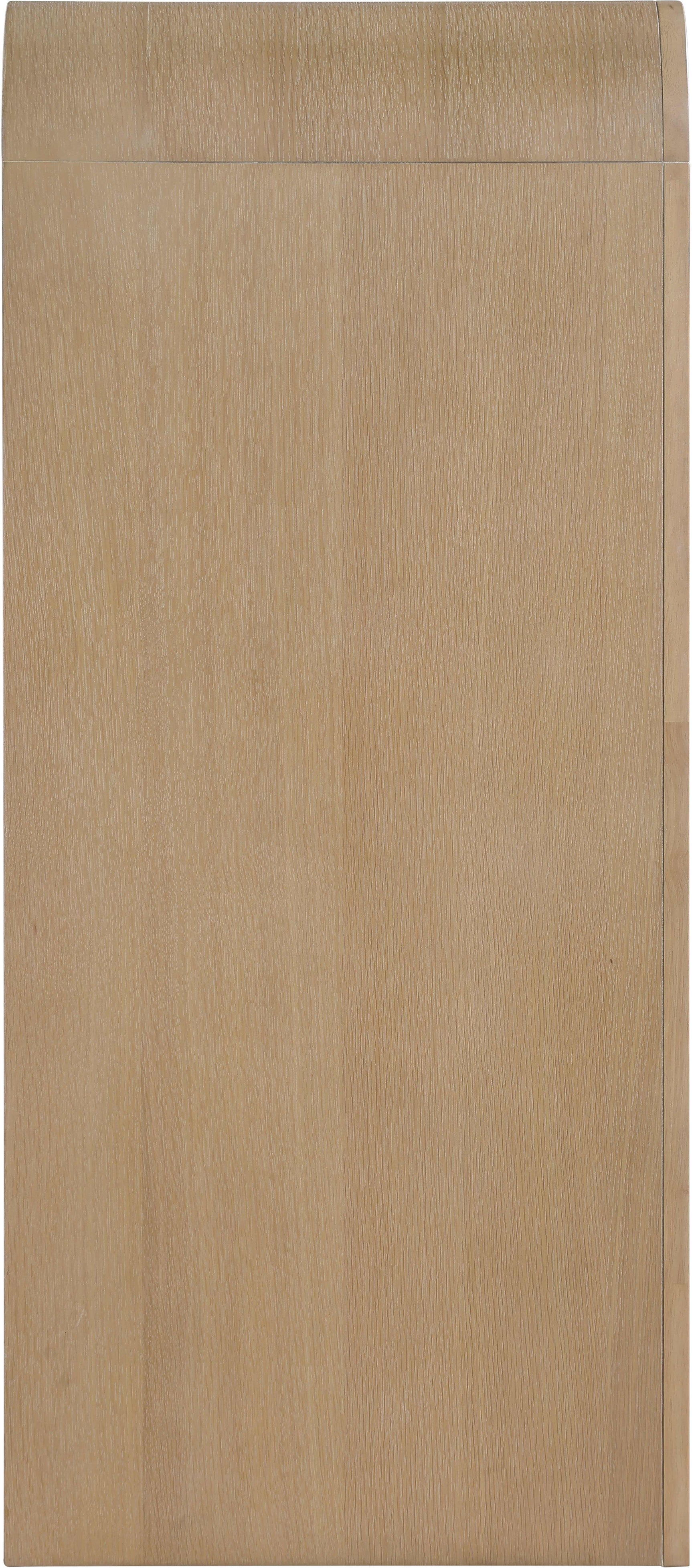 Catalina Natural Wood And Veneer Chest - Ornate Home