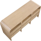 Catalina Natural Wood And Veneer Dresser - Ornate Home