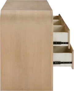 Catalina Natural Wood And Veneer Dresser - Ornate Home