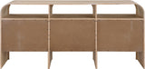 Catalina Natural Wood And Veneer Dresser - Ornate Home