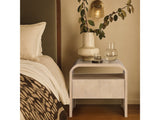Catalina Natural Wood And Veneer Nightstand - Ornate Home