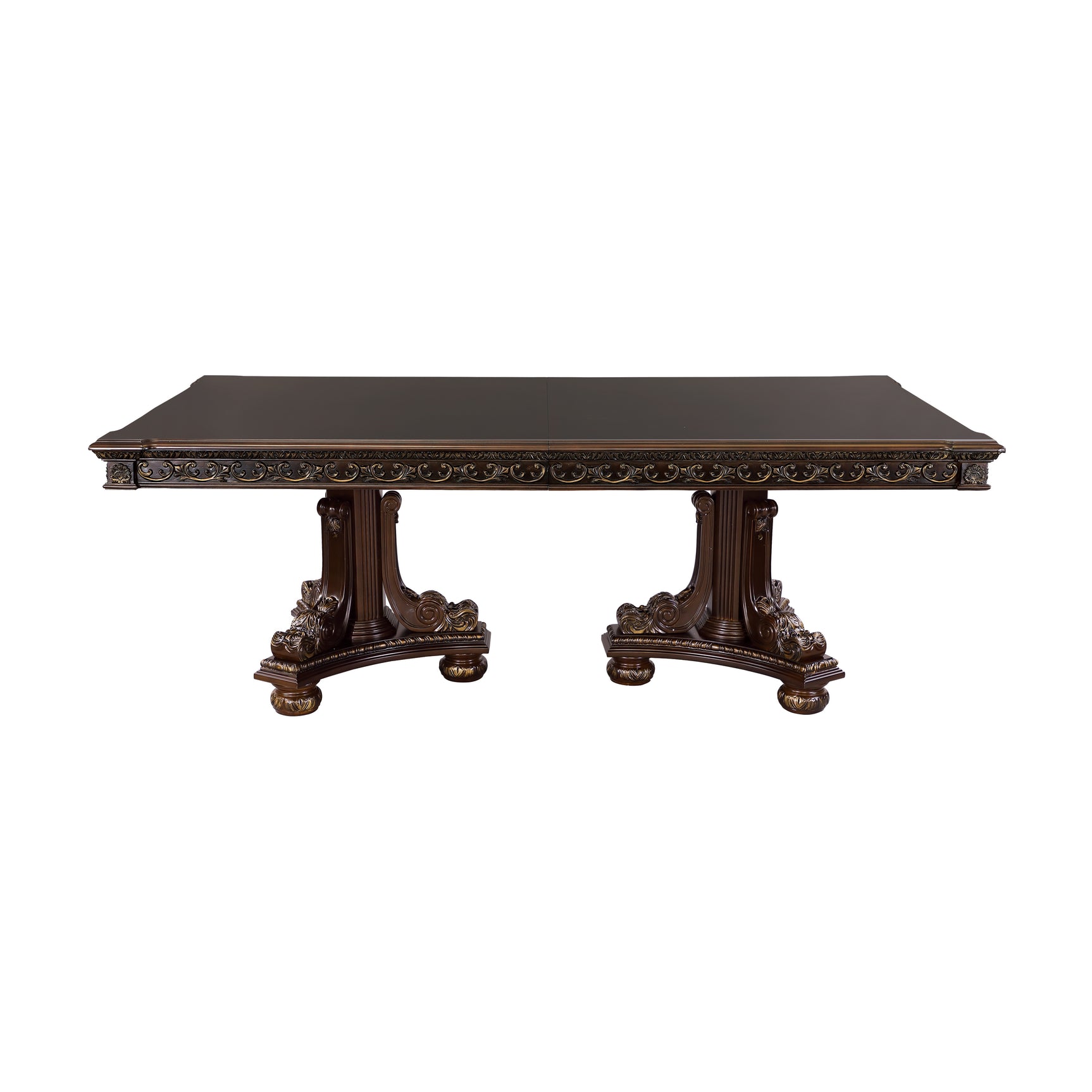 Catalonia Dark Cherry 5-piece Dining Table Set - Ornate Home