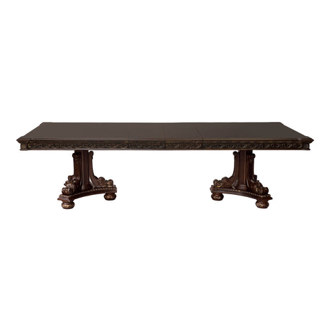Catalonia Dark Cherry 5-piece Dining Table Set - Ornate Home