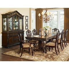 Catalonia Dark Cherry Buffet & Hutch - Ornate Home