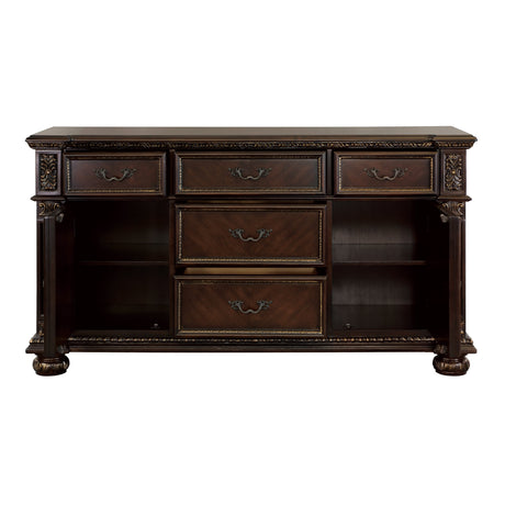 Catalonia Dark Cherry Buffet - Ornate Home