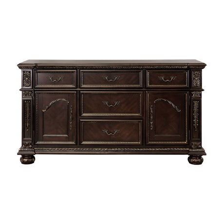 Catalonia Dark Cherry Buffet - Ornate Home