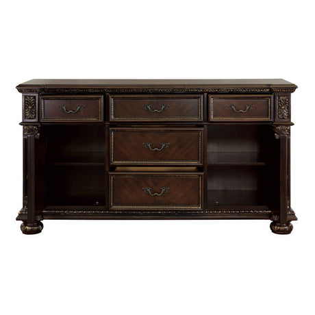 Catalonia Dark Cherry Buffet - Ornate Home