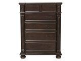 Catalonia Dark Cherry Chest - Ornate Home
