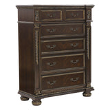 Catalonia Dark Cherry Chest - Ornate Home