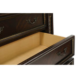 Catalonia Dark Cherry Chest - Ornate Home