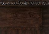 Catalonia Dark Cherry Dining Arm Chair (Set of 2) - Ornate Home