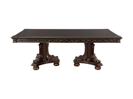 Catalonia Dark Cherry Dining Table - Ornate Home