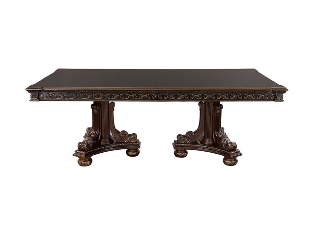 Catalonia Dark Cherry Dining Table - Ornate Home