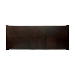 Catalonia Dark Cherry Dining Table - Ornate Home