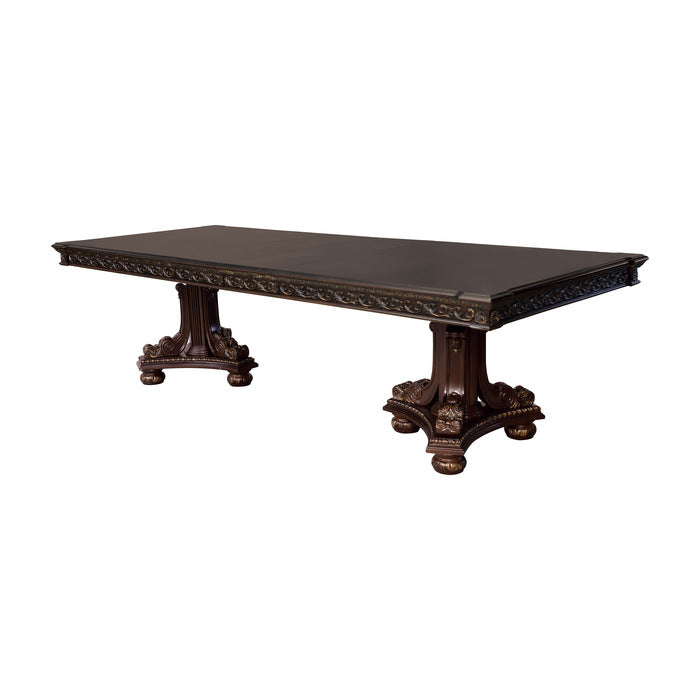 Catalonia Dark Cherry Dining Table - Ornate Home