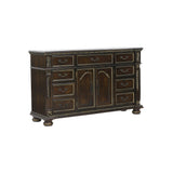 Catalonia Dark Cherry Dresser - Ornate Home