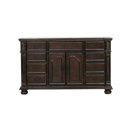 Catalonia Dark Cherry Dresser - Ornate Home
