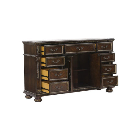 Catalonia Dark Cherry Dresser - Ornate Home