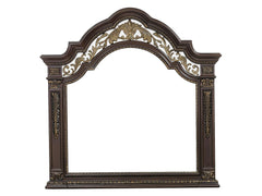Catalonia Dark Cherry Mirror - Ornate Home