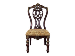 Catalonia Dark Cherry Side Chair (Set of 2) - Ornate Home