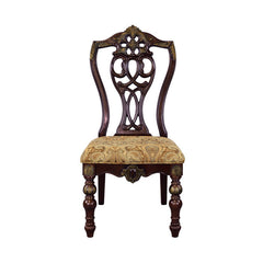Catalonia Dark Cherry Side Chair (Set of 2) - Ornate Home