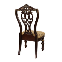 Catalonia Dark Cherry Side Chair (Set of 2) - Ornate Home