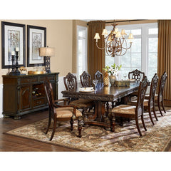 Catalonia Dark Cherry Side Chair (Set of 2) - Ornate Home