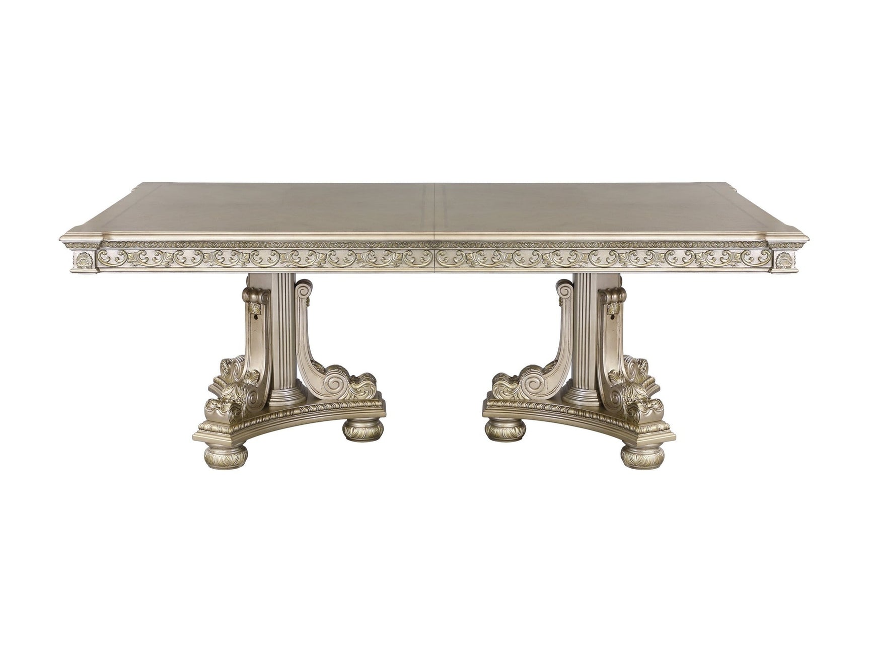 Catalonia Platinum Gold Dining Table - Ornate Home