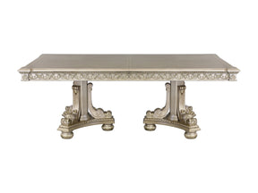 Catalonia Platinum Gold Dining Table - Ornate Home
