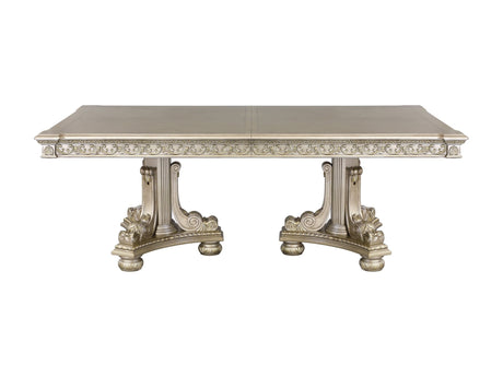 Catalonia Platinum Gold Dining Table - Ornate Home