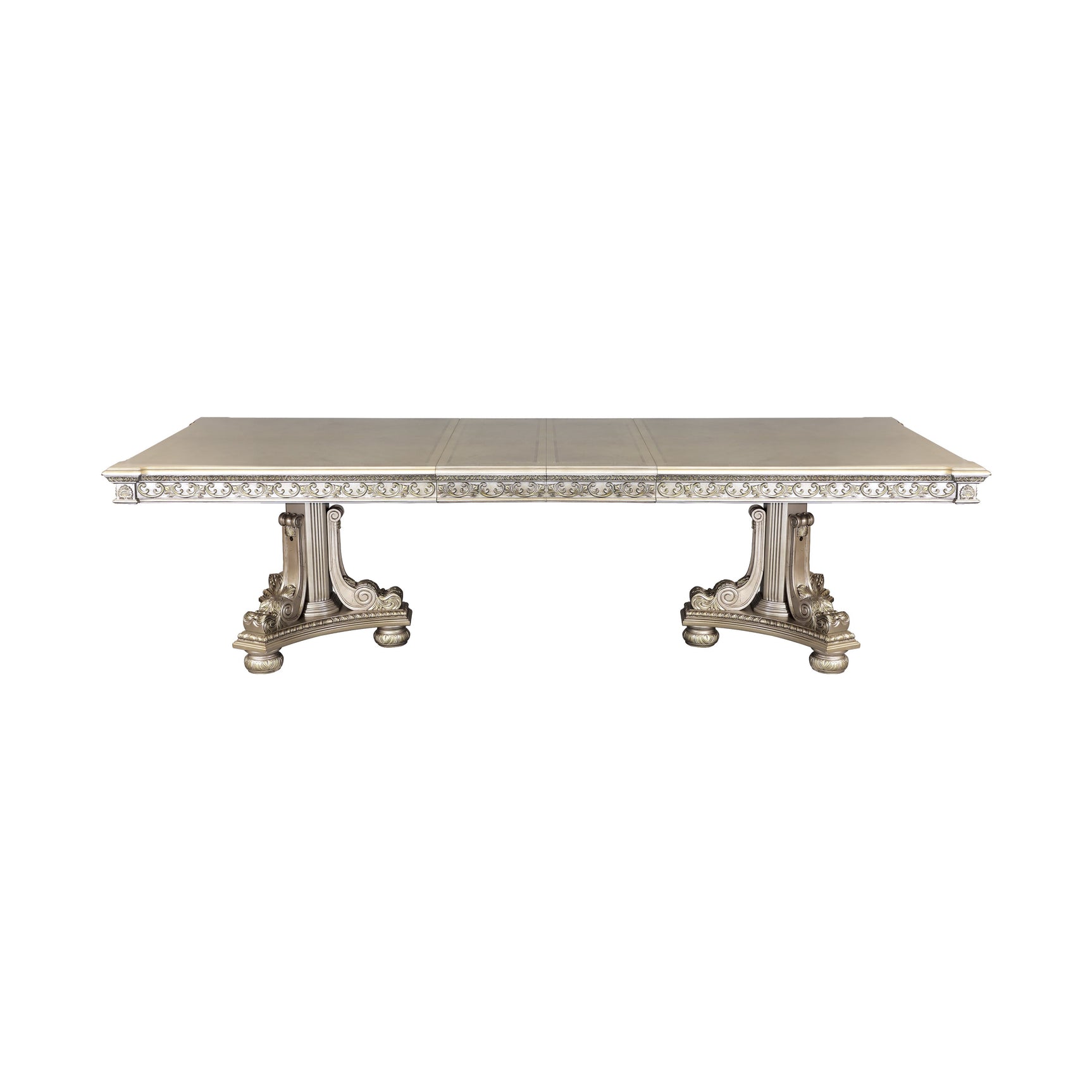 Catalonia Platinum Gold Dining Table - Ornate Home