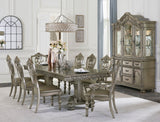 Catalonia Platinum Gold Dining Table - Ornate Home