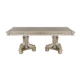 Catalonia Platinum Gold Dining Table - Ornate Home