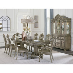 Catalonia Platinum Gold Dining Table - Ornate Home