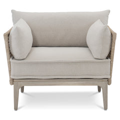 Catalonia Sun Washed/Hazelnut/Beige/Tan Outdoor Chair - Ornate Home