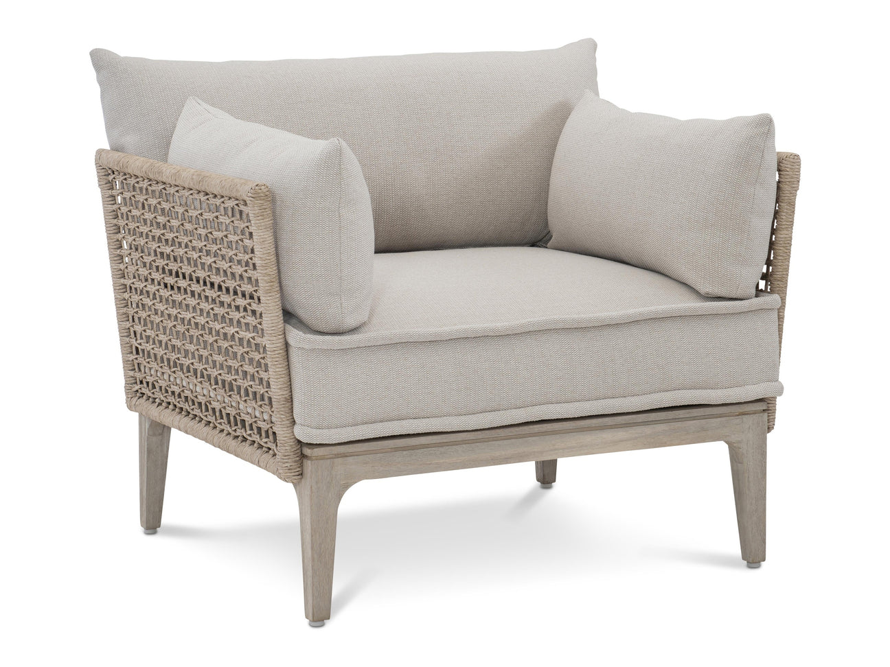 Catalonia Sun Washed/Hazelnut/Beige/Tan Outdoor Chair - Ornate Home