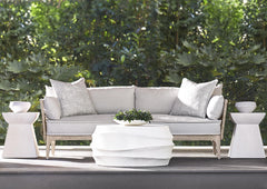 Catalonia Sun Washed/Hazelnut/Beige/Tan Outdoor Sofa - Ornate Home