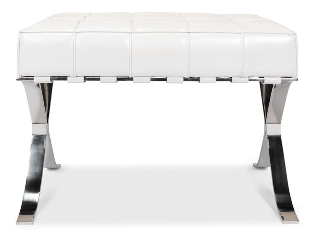 Catalunya White Bench - Ornate Home