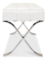 Catalunya White Bench - Ornate Home
