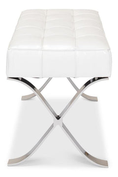Catalunya White Bench - Ornate Home