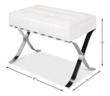 Catalunya White Bench - Ornate Home