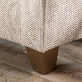 Catarina Beige/Teal Loveseat - Ornate Home