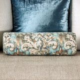 Catarina Beige/Teal Loveseat - Ornate Home