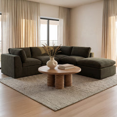Cates Dark Green Dream Modular Sectional - Ornate Home
